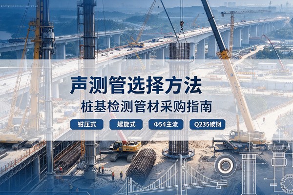莲都声测管选型标准